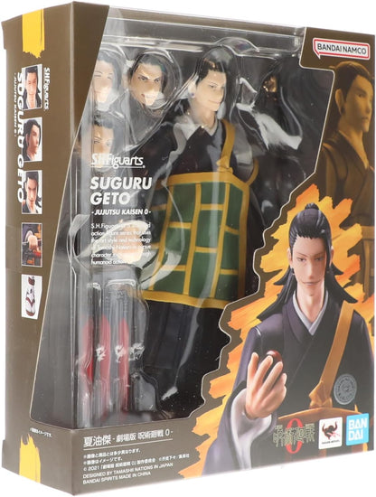 TAMASHII NATIONS - Suguru Geto -JujutsuKaisen 0- Jujutsu Kaisen 0: The Movie, Bandai Spirits S.H.Figuarts Jujutsu Kaisen 0 Suguru Geto (Jujutsu Kaisen 0)