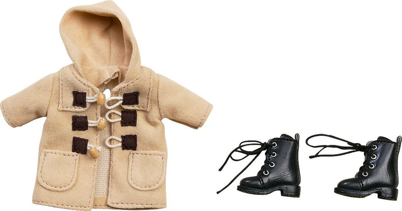 Good Smile Company - Nendoroid Doll Warm Clothing Boots & Duffle Coat - Beige Set