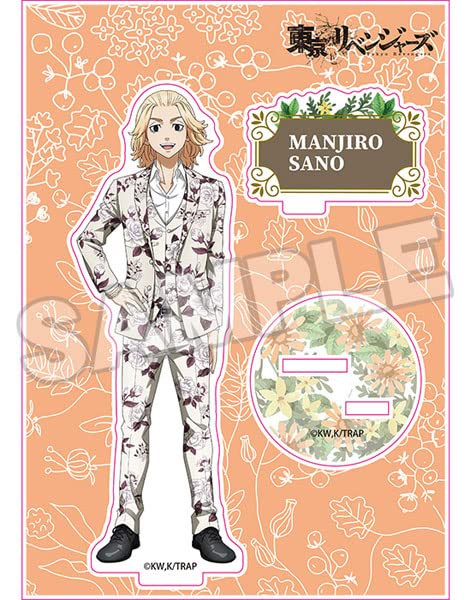 Orange Rouge Tokyo Revengers Original Illustration Acrylic Manjiro Sano Figurine 14 cm