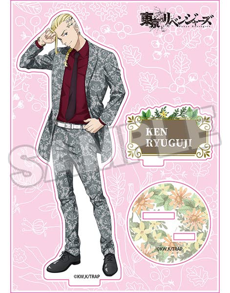 Orange Rouge Tokyo Revengers Original Illustration Acrylic Figurine Ken Ryuguji 14 cm