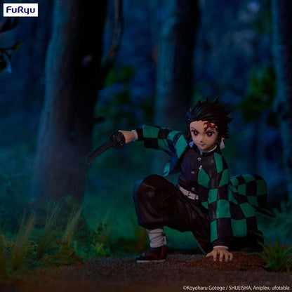 FURYU Bodyd tanjiro statue with katana 11cm