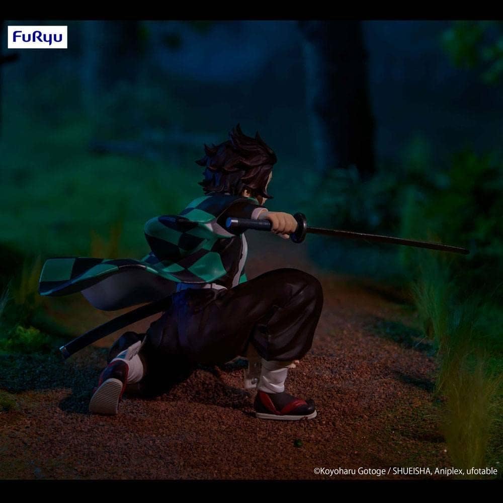 FURYU Bodyd tanjiro statue with katana 11cm