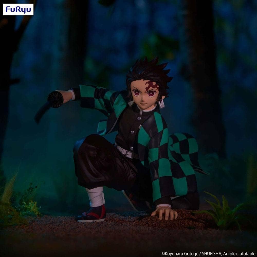 FURYU Bodyd tanjiro statue with katana 11cm