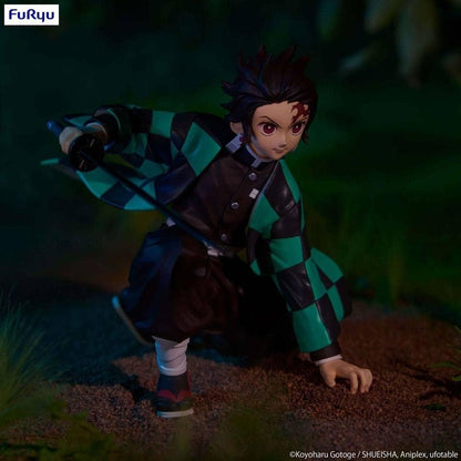 FURYU Bodyd tanjiro statue with katana 11cm