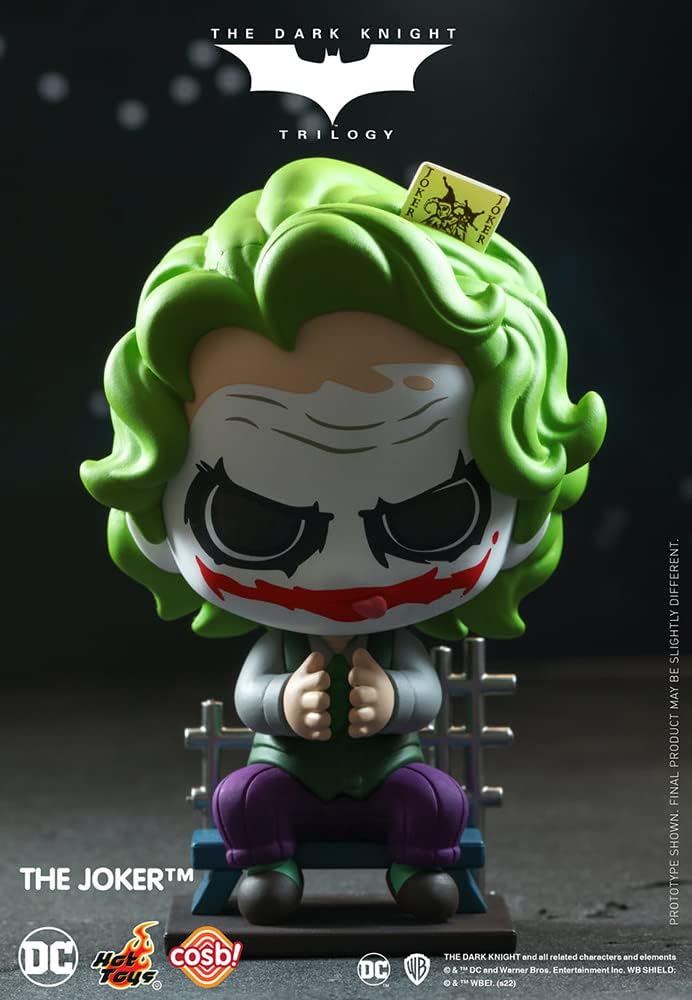 Hot Toys The Dark Knight Trilogy Figur Cosbi The Joker 8 cm