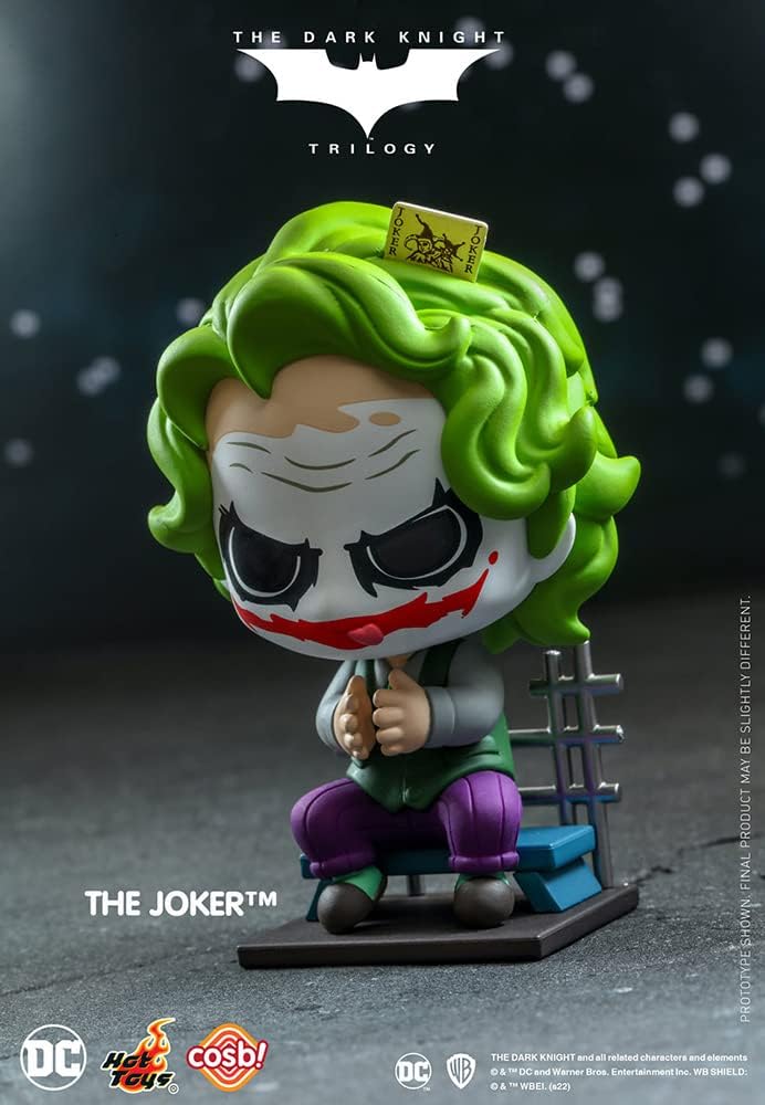 Hot Toys The Dark Knight Trilogy Figur Cosbi The Joker 8 cm