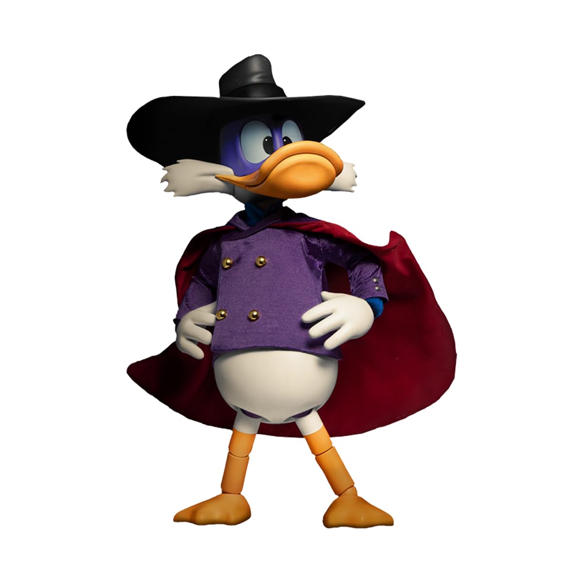 Beast Kingdom DuckTales: Darkwing Duck DAH-040 Dynamic 8ction Heros Action Figure, Multicolor