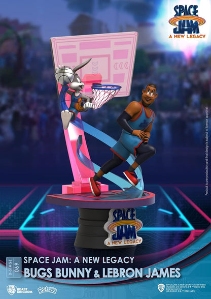 Beast Kingdom - Space Jam New Legacy DS-069 Bugs & Lebron D-Stage 6 Statue