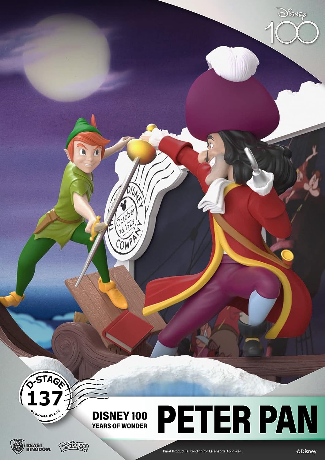 Beast Kingdom - Disney 100 Years - DS-137 Peter Pan D-Stage 6 Statue