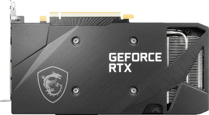 MSI GeForce RTX 3060 VENTUS 2X 12G OC Gaming Graphics Card - 12GB GDDR6, 1807 MHz, PCI Express Gen 4, 192-bit, 3x DP (v1.4), HDMI 2.1 (Supports 4K