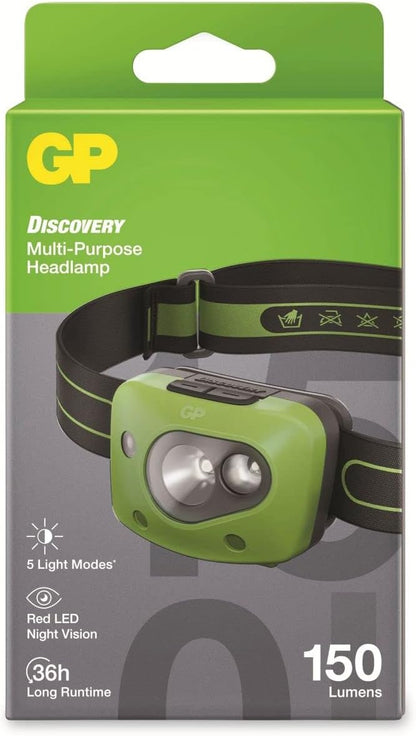GP - CH43 Discovery Headlamp 150LM