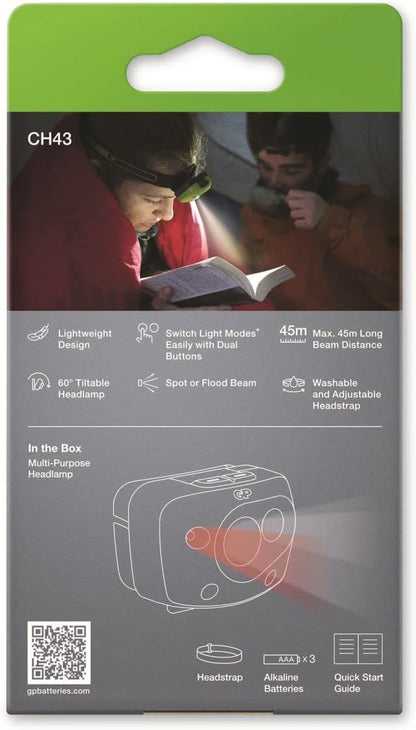 GP - CH43 Discovery Headlamp 150LM