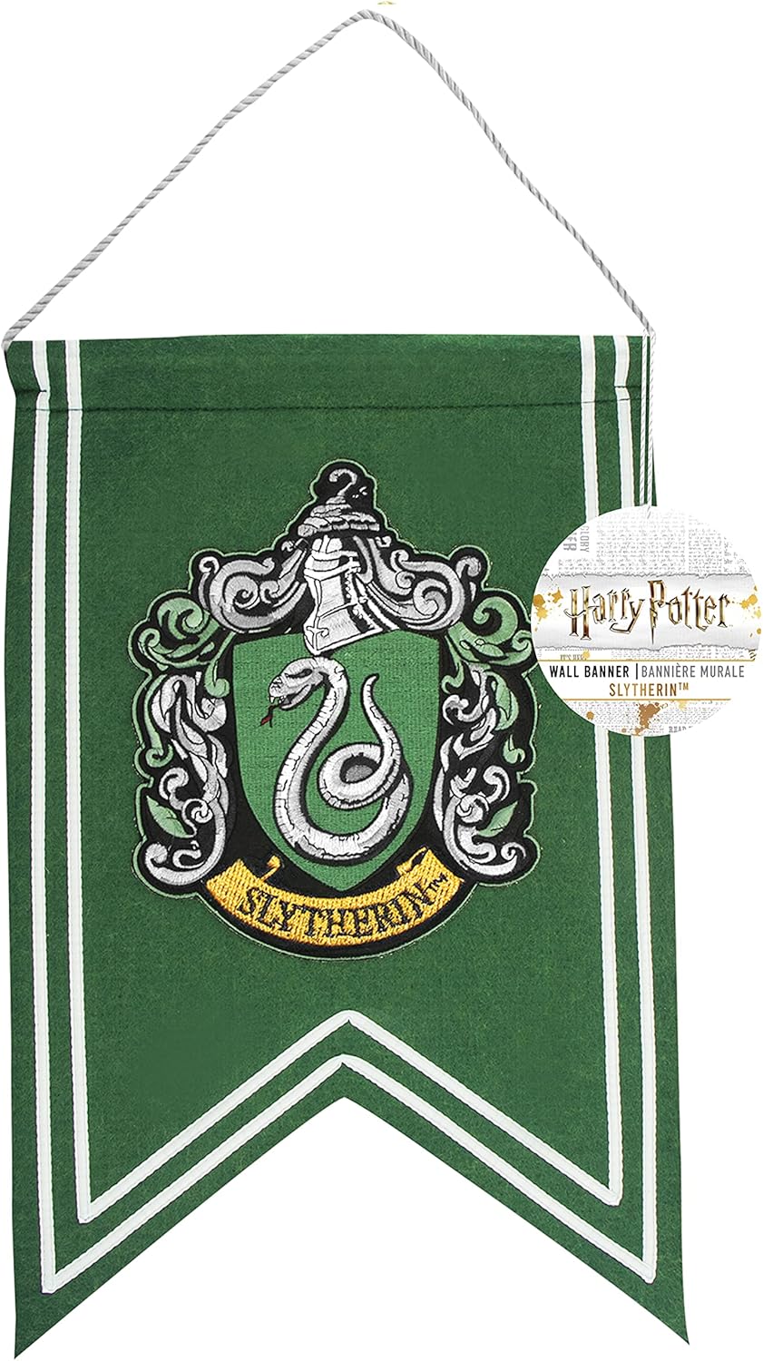 Cinereplicas Harry Potter bannière Slytherin 30 x 44 cm