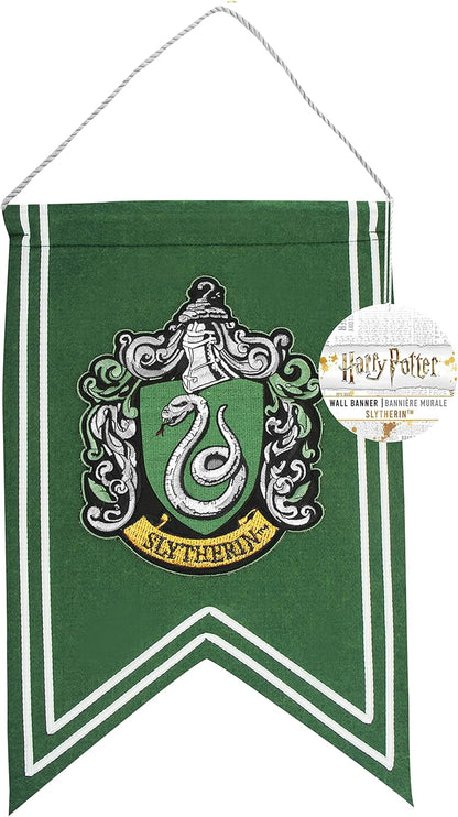 Cinereplicas Harry Potter bannière Slytherin 30 x 44 cm