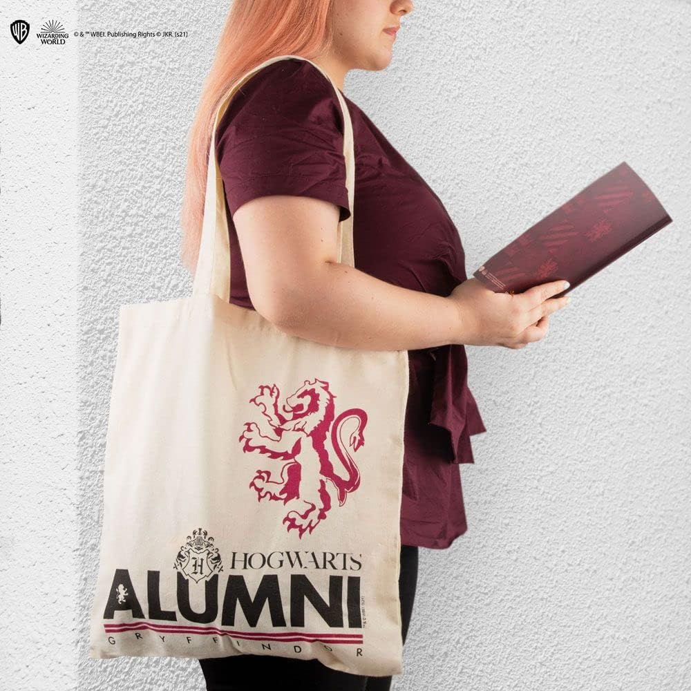 Harry Potter ToteBag Gryffindor, Beige, Minimal