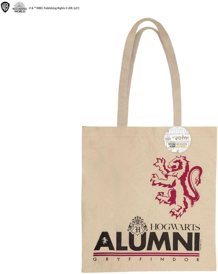 Harry Potter ToteBag Gryffindor, Beige, Minimal