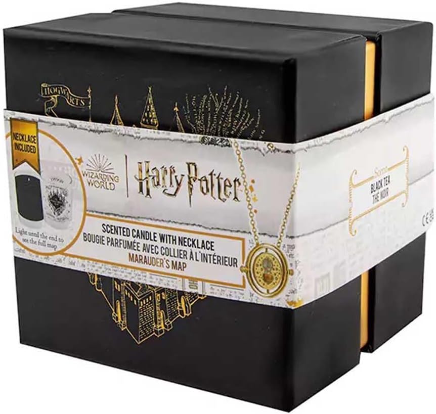 Cinereplicas Harry Potter Bougie avec collier Marauder's Map