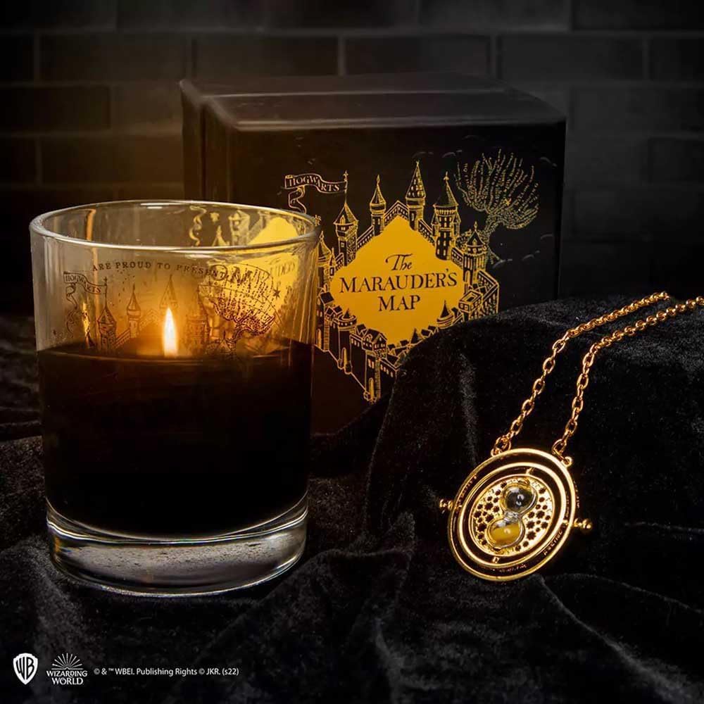 Cinereplicas Harry Potter Bougie avec collier Marauder's Map