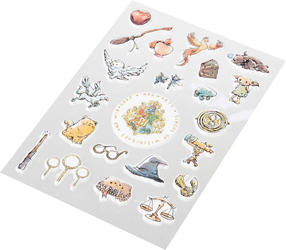 HARRY POTTER Foam STIKERS Cute WIZARD-4895205608993 Stickers, Multicoloured (26245