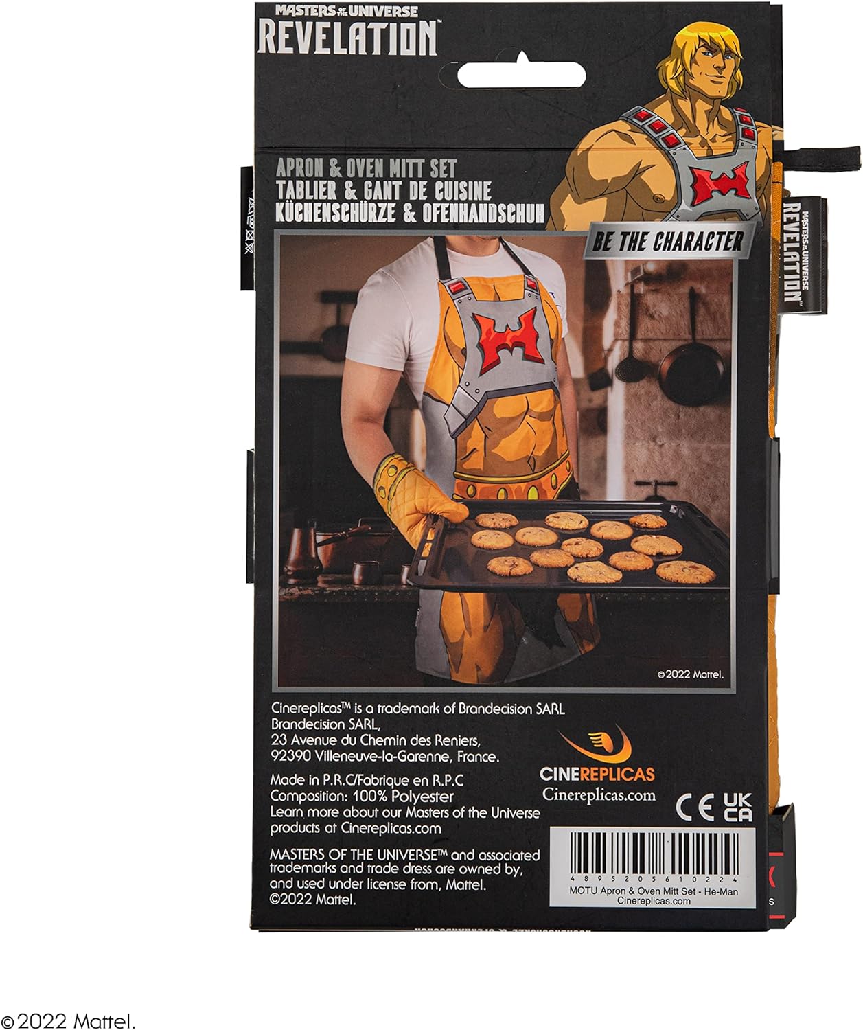 Masters of the Universe Kochschurze mit Handschuh