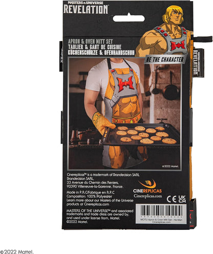Masters of the Universe Kochschurze mit Handschuh