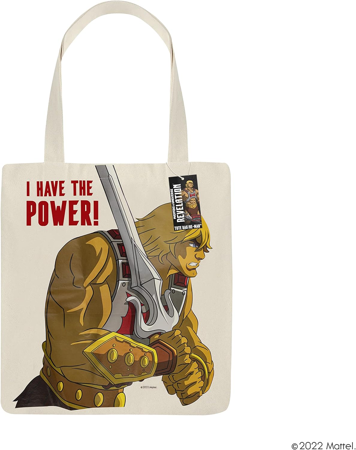 Cinereplicas MOTU - Musclor Cotton Bag - Officially Licensed, Multicoloured, XL