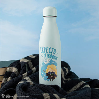 Cinereplicas Harry Potter - Borraccia isolata da 500 ml in acciaio inox Luna's Patronus - Licenza ufficiale