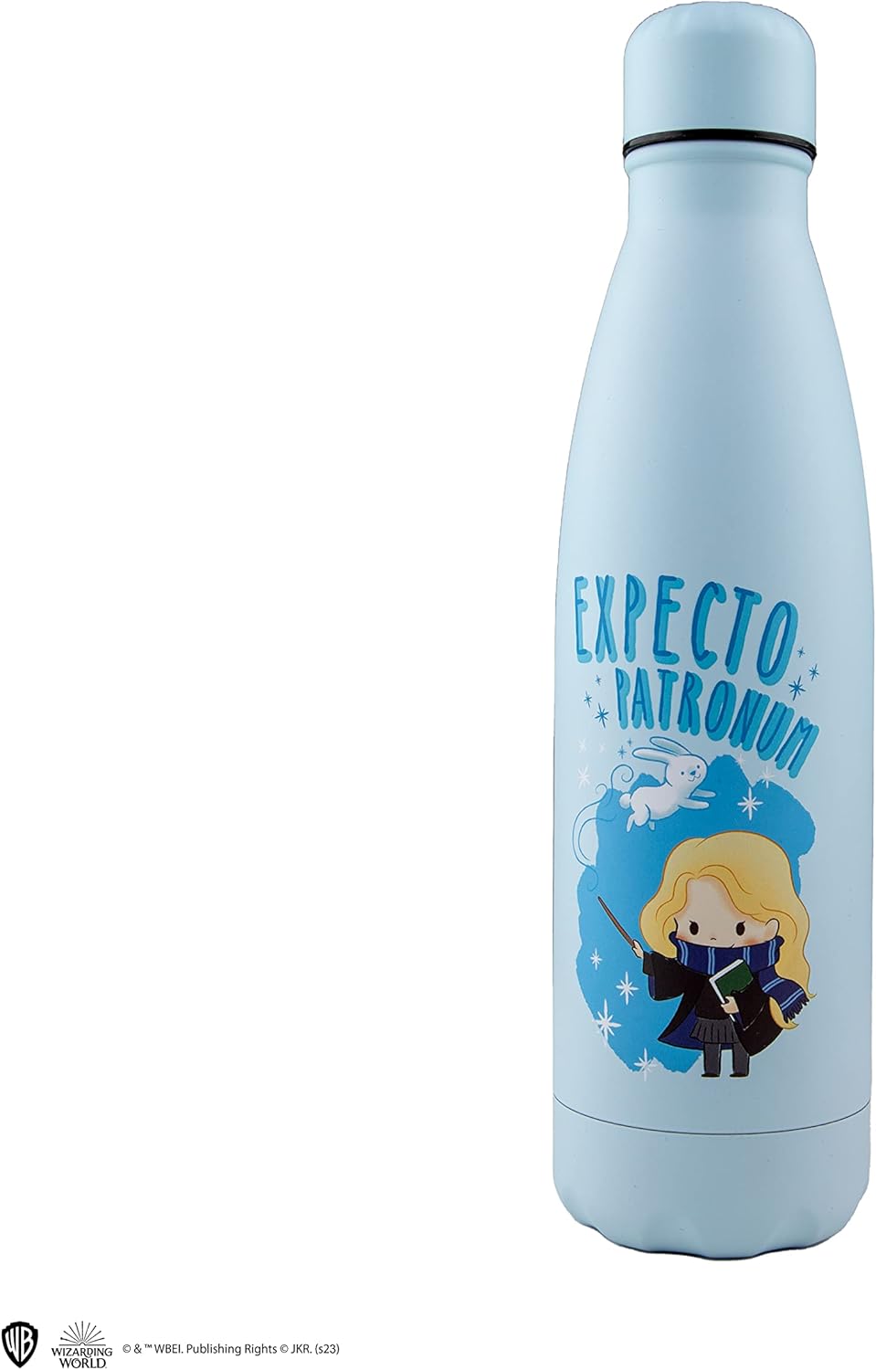 Cinereplicas Harry Potter - Borraccia isolata da 500 ml in acciaio inox Luna's Patronus - Licenza ufficiale