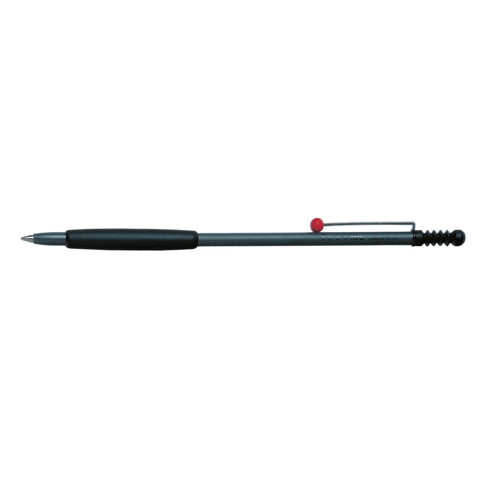 Tombow BC-1000ZS1 Kugelschreiber ZOOM 707 inklusive Geschenkverpackung grau/schwarz/rot