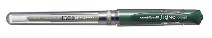 uni-ball Signo Broad UM153C Gel-Tintenroller, breite Spitze, 1 mm, Grün