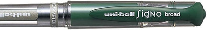 uni-ball Signo Broad UM153C Gel-Tintenroller, breite Spitze, 1 mm, Grün
