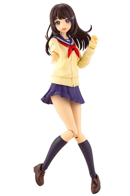 Kotobukiya Sousai Shojo Teien figurine Plastic Model Kit 1/10 Madoka Yuki Touou High School Winter Clothes 15 c