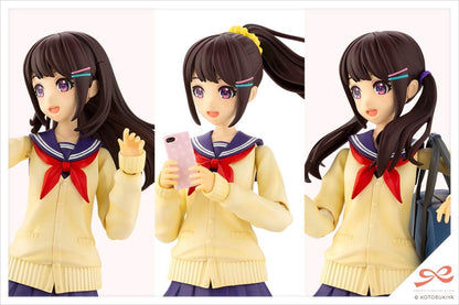 Kotobukiya Sousai Shojo Teien figurine Plastic Model Kit 1/10 Madoka Yuki Touou High School Winter Clothes 15 c