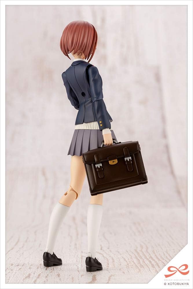 Sousai Shojo Teien Plastic Model Kit 1/10 Koyomi Takanashi Ryobu High School Winter Clothes Figure