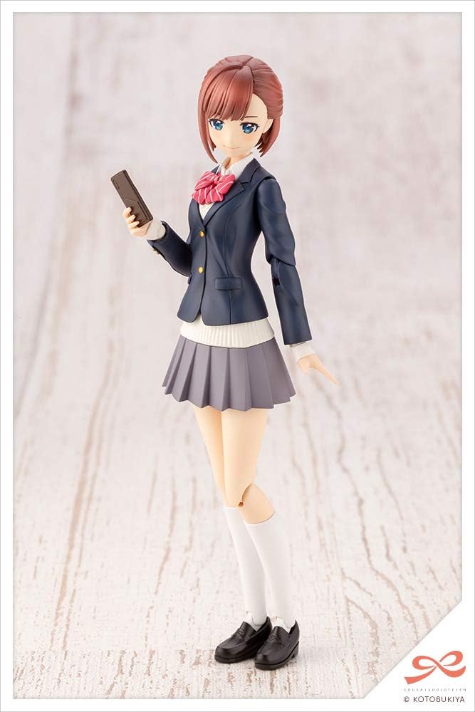 Sousai Shojo Teien Plastic Model Kit 1/10 Koyomi Takanashi Ryobu High School Winter Clothes Figure