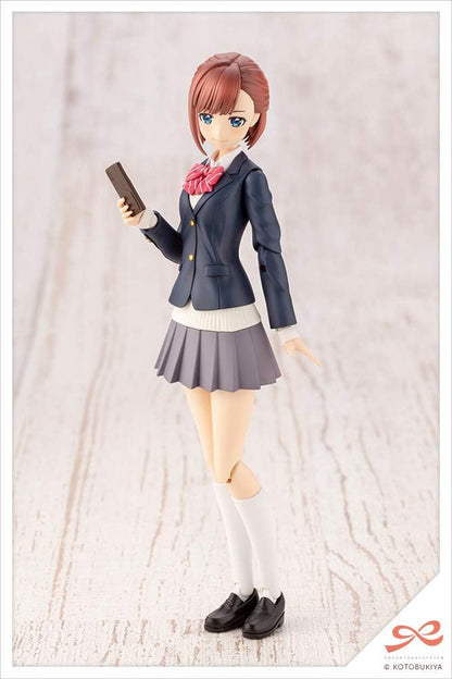 Sousai Shojo Teien Plastic Model Kit 1/10 Koyomi Takanashi Ryobu High School Winter Clothes Figure