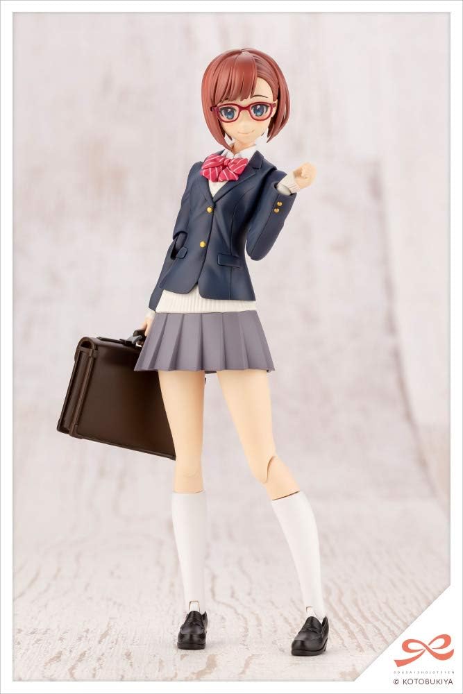 Sousai Shojo Teien Plastic Model Kit 1/10 Koyomi Takanashi Ryobu High School Winter Clothes Figure