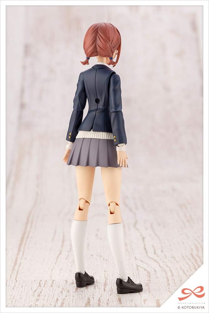 Sousai Shojo Teien Plastic Model Kit 1/10 Koyomi Takanashi Ryobu High School Winter Clothes Figure