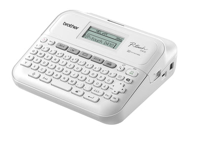 Brother PT-D410 Beschriftungsgerät für das Homeoffice und Büro (für 3, 5 bis 18 mm breite TZE-Schriftbänder, bis zu 20 mm/Sek. Druckgeschwindigkeit