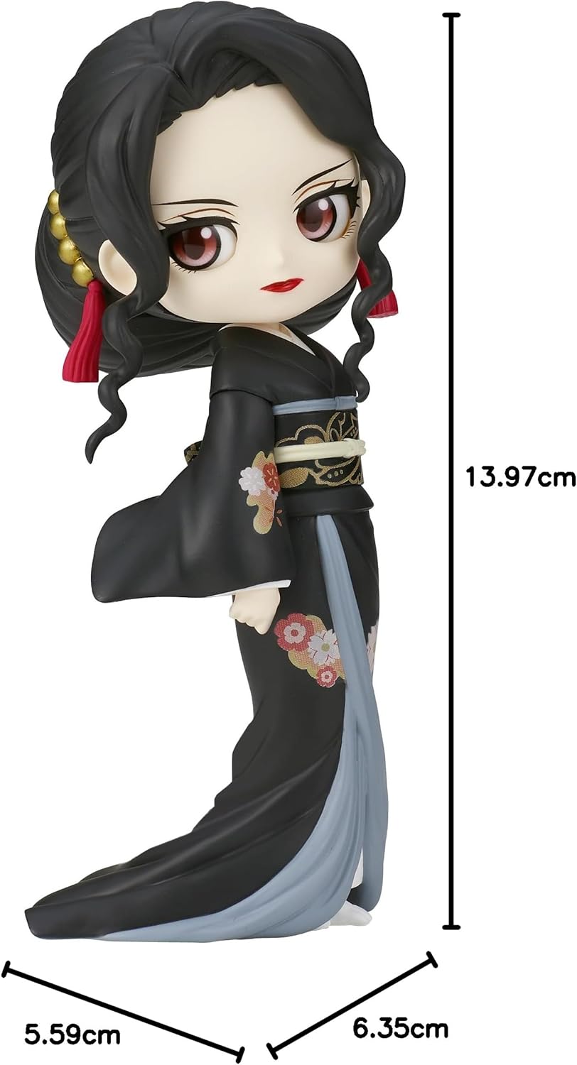 Banpresto Figure Q Posket Muzan Kibutsuji Demon Slayer: Kimetsu No Yaiba, 14 cm