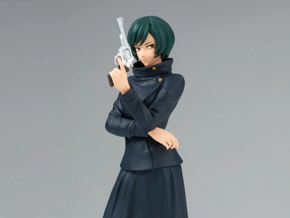 Banpresto Statue Mai Zenin mit Pistole 15cm