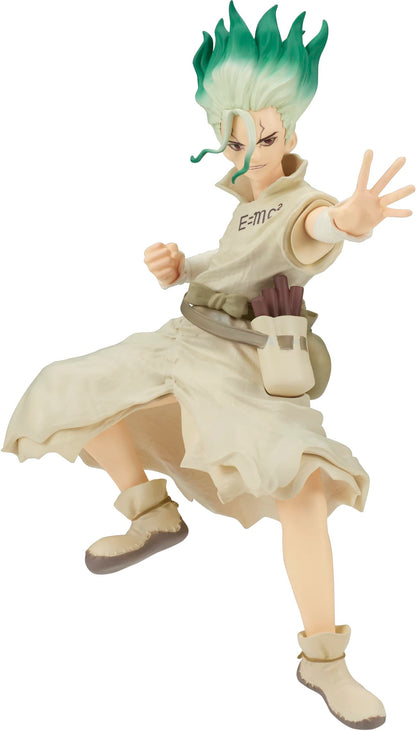 BANDAI - Banpresto - Dr.Stone - Figure Of Stone World - Senku Ishigami II Statue