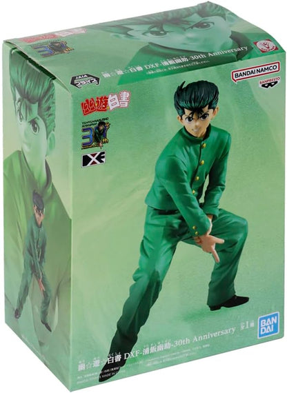 Banpresto Figura de Acción Yusuke Urameshi Yu Yu Hakusho - Dxf 30Th Anniversary 14cm BP19711 Multicolor