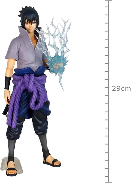 Banpresto Figura de Acción Uchiha Sasuke Naruto Shippuden - Grandista Nero #2 28cm BP19741 Multicolor