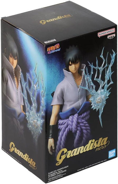 Banpresto Figura de Acción Uchiha Sasuke Naruto Shippuden - Grandista Nero #2 28cm BP19741 Multicolor