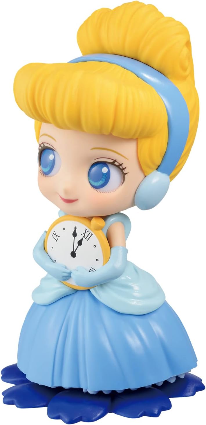 Banpresto - Qposket - Disney Princesses - Cendrillon - Figurine De Collection Cendrillon 10cm - BP19918P