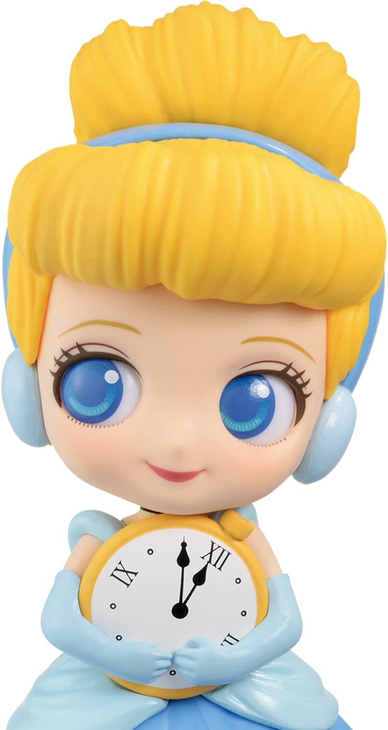 Banpresto - Qposket - Disney Princesses - Cendrillon - Figurine De Collection Cendrillon 10cm - BP19918P