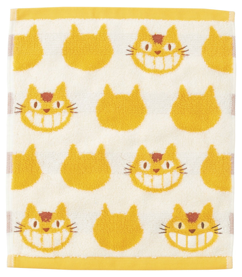Studio Ghibli via Bluefin My Neighbor Totoro Hand Towel Smile Cat Bus Cotton 100% Studio Ghibli,Wash Towel,1005016000 Wash Towel Catbus