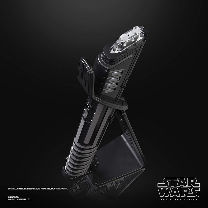 Star Wars The Black Series Mandalorian Darksaber Force FX Elite Lightsaber with Advanced LEDs, Sound Effects, Adult Collectible Roleplay