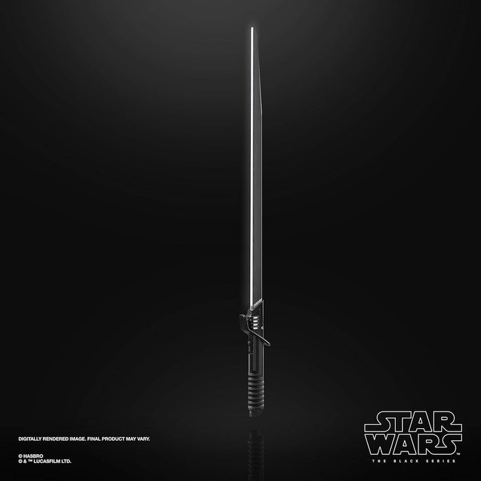 Star Wars The Black Series Mandalorian Darksaber Force FX Elite Lightsaber with Advanced LEDs, Sound Effects, Adult Collectible Roleplay